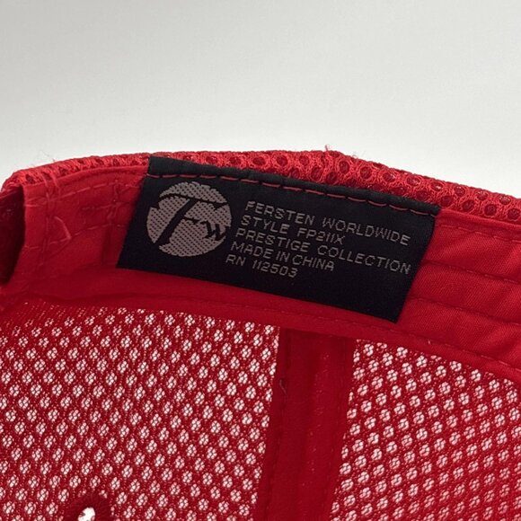 Coca Cola Strapback Cap Trucker Hat Adjustable Embroidered Mesh Company Issued - Picture 10 of 10